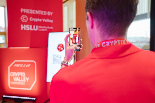 The fifth edition of the Crypto Valley Conference with in-depth-discussions on the current state and future of blockchain technology held at HSLU Lucerne in Rotkreuz (Zug, Switzerland) from 2nd to 3rd
of June 2022, Photo Oliver Baumann